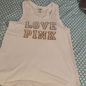 Pink tank top